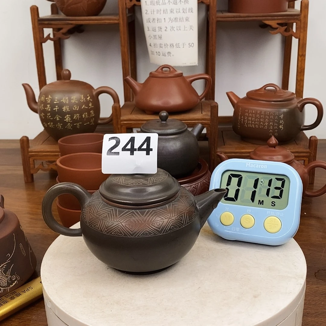*****钦州坭兴陶茶壶作品