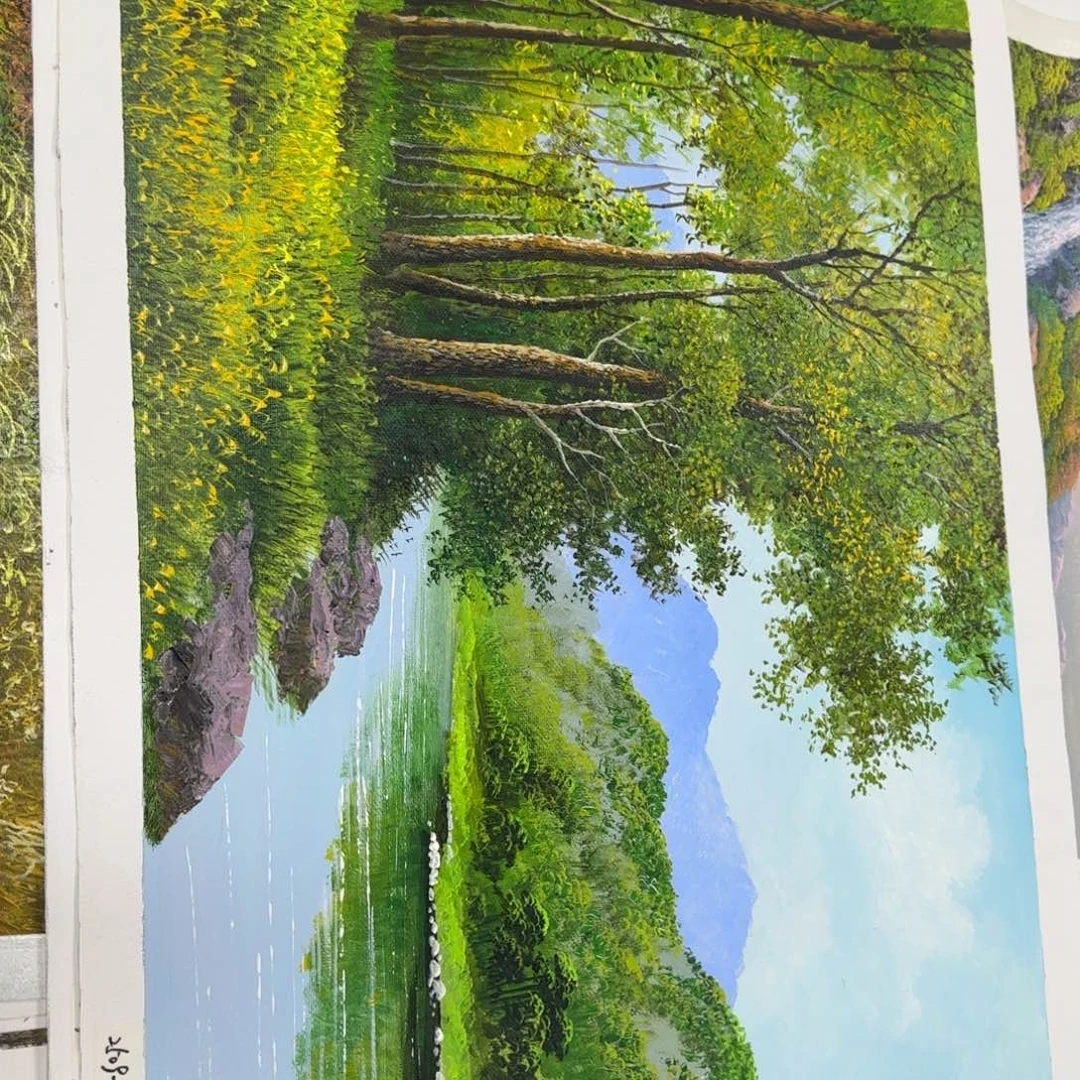 油画你在我心里是个