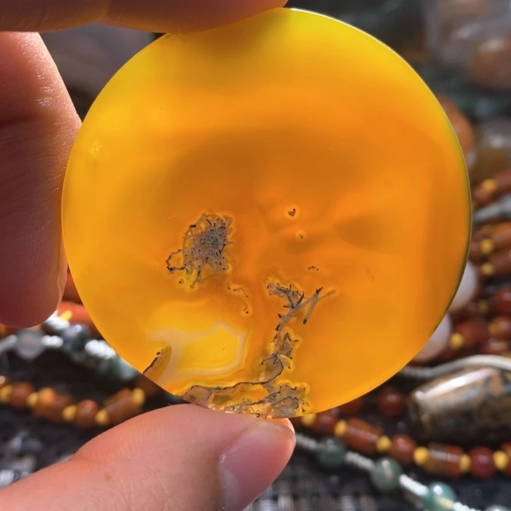 【闪购商品】玛瑙/玉髓颈饰未镶嵌大****