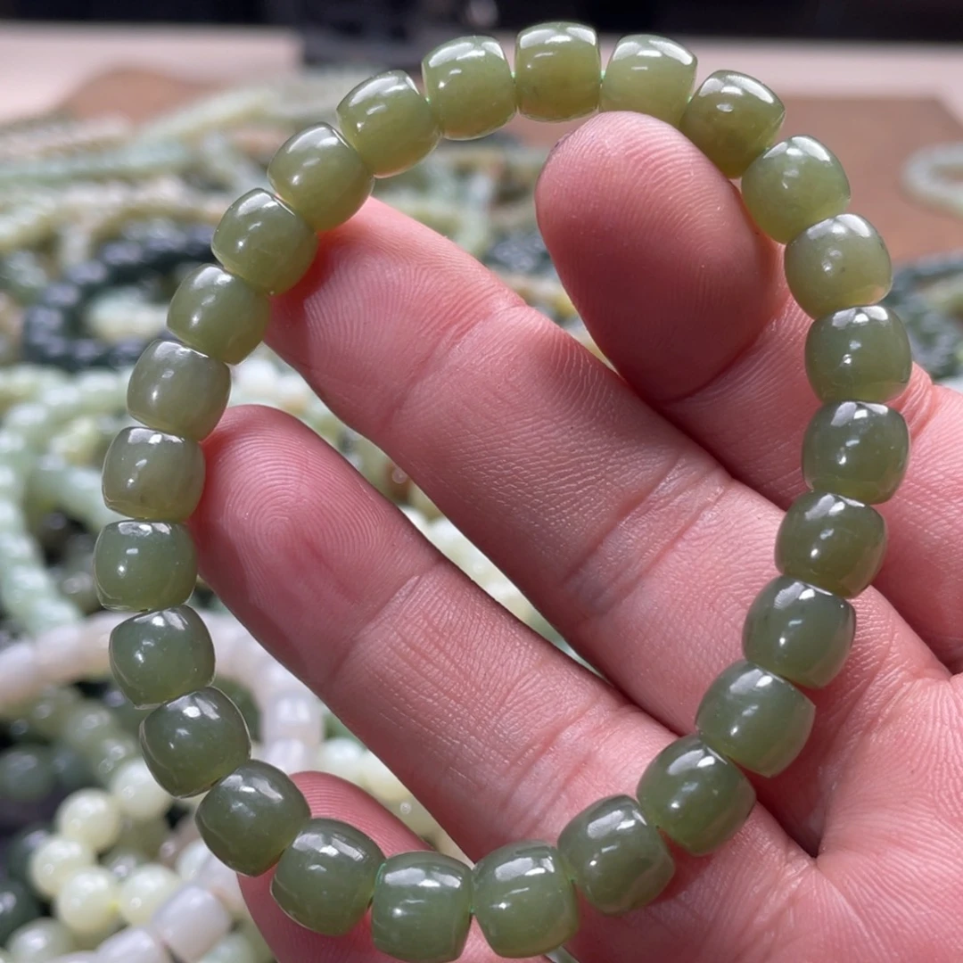 和田玉手链未镶嵌