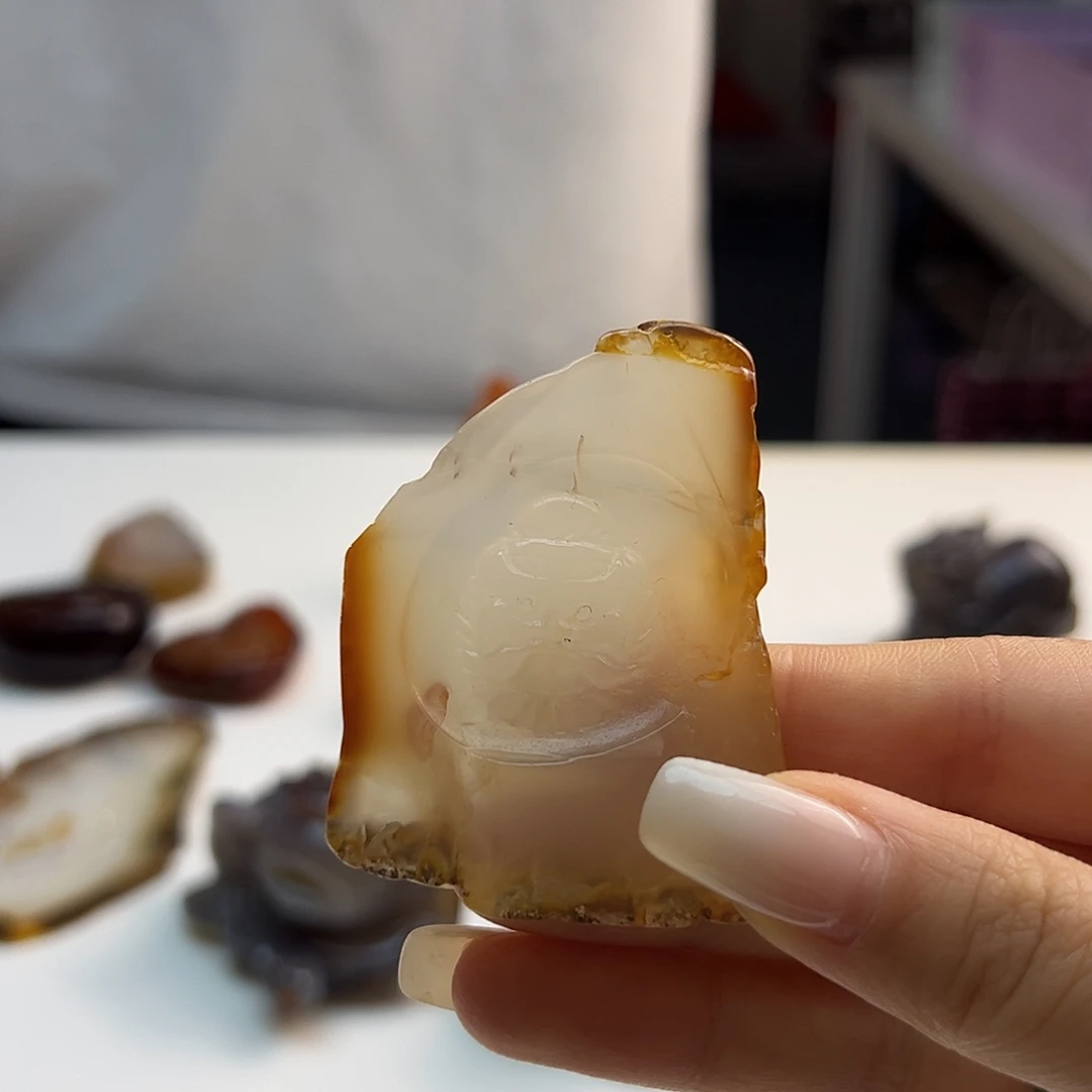 玛瑙/玉髓未镶嵌颈饰