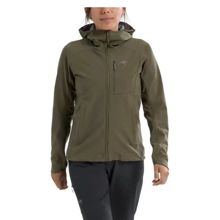 ARC'TERYX/始祖鸟gx Gamma Heavyweight Hoody女士休闲连帽软壳衣