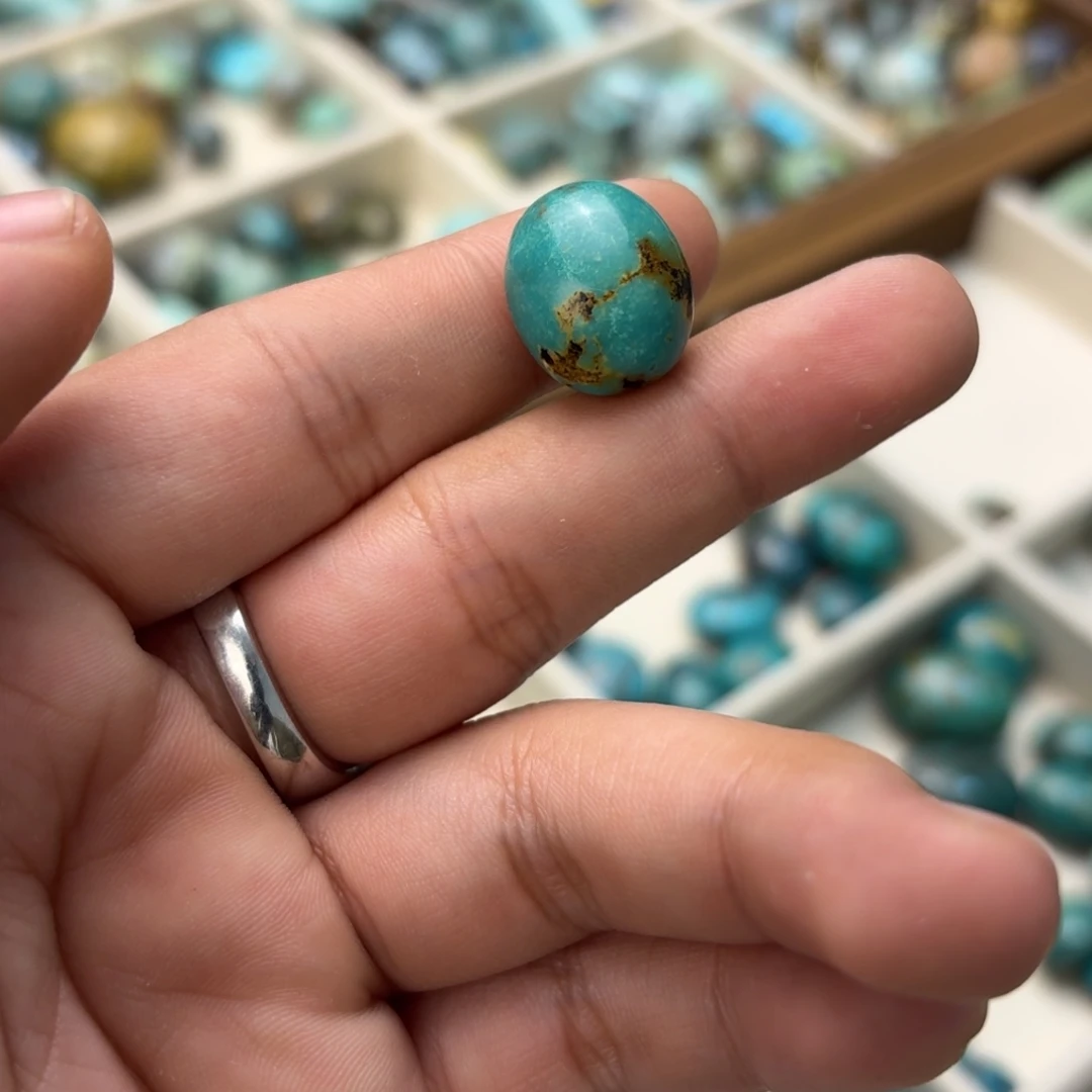 南红玛瑙未镶嵌绿松石