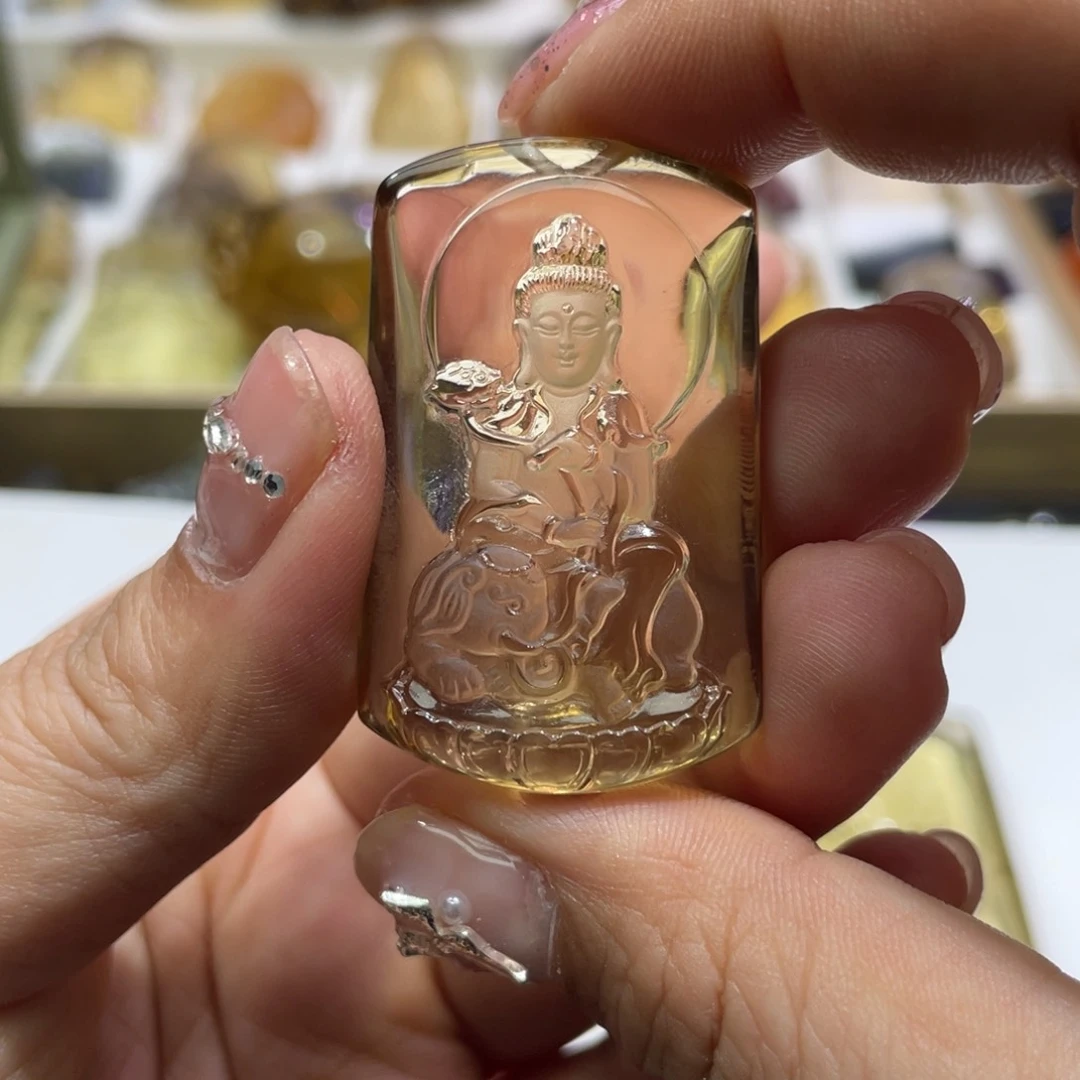 水晶颈饰未镶嵌V****e定制