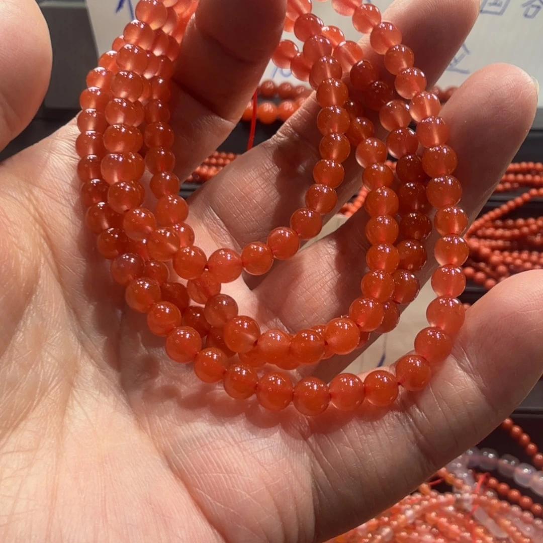 L***L南红玛瑙未镶嵌颈饰