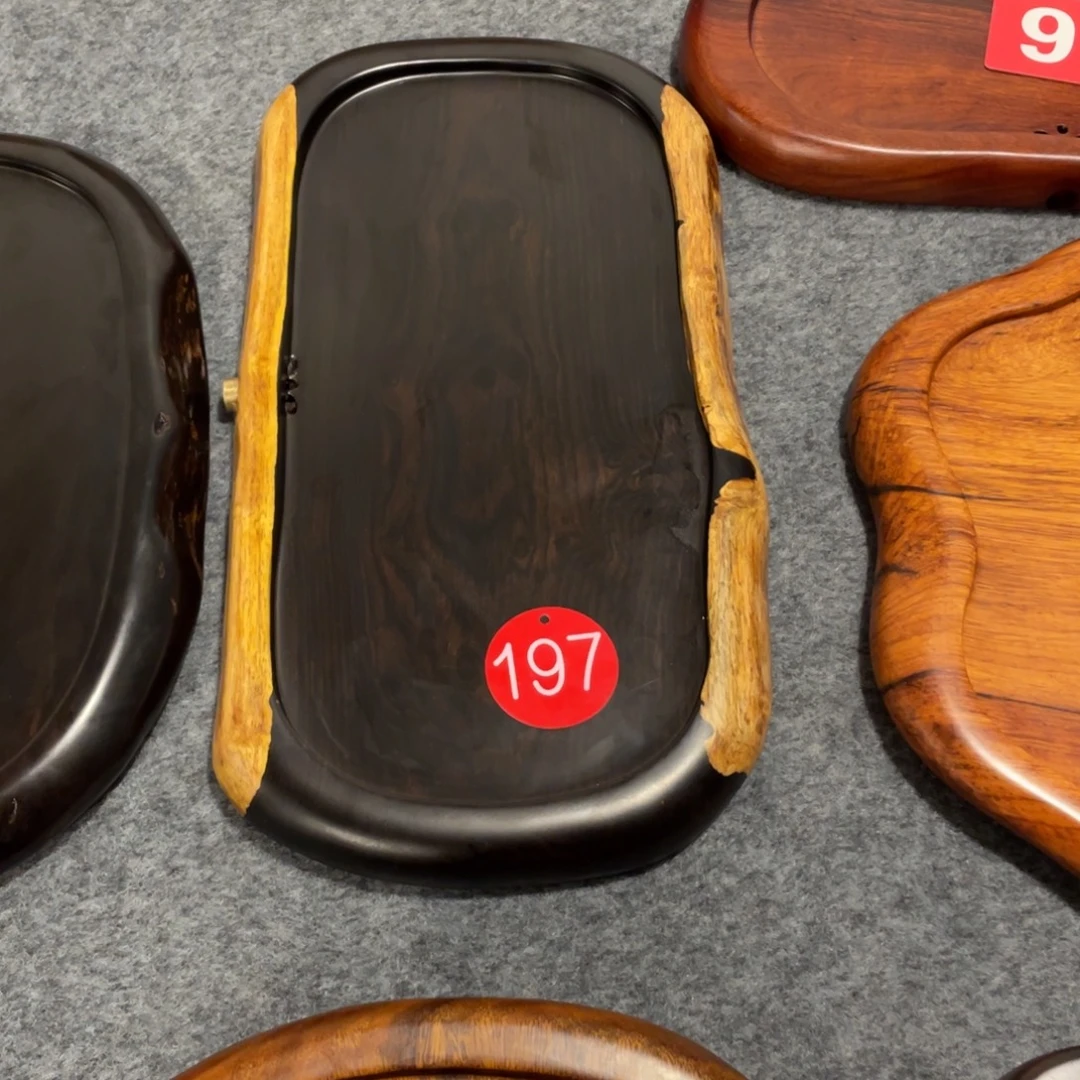 ****儿紫光檀实木随行茶盘