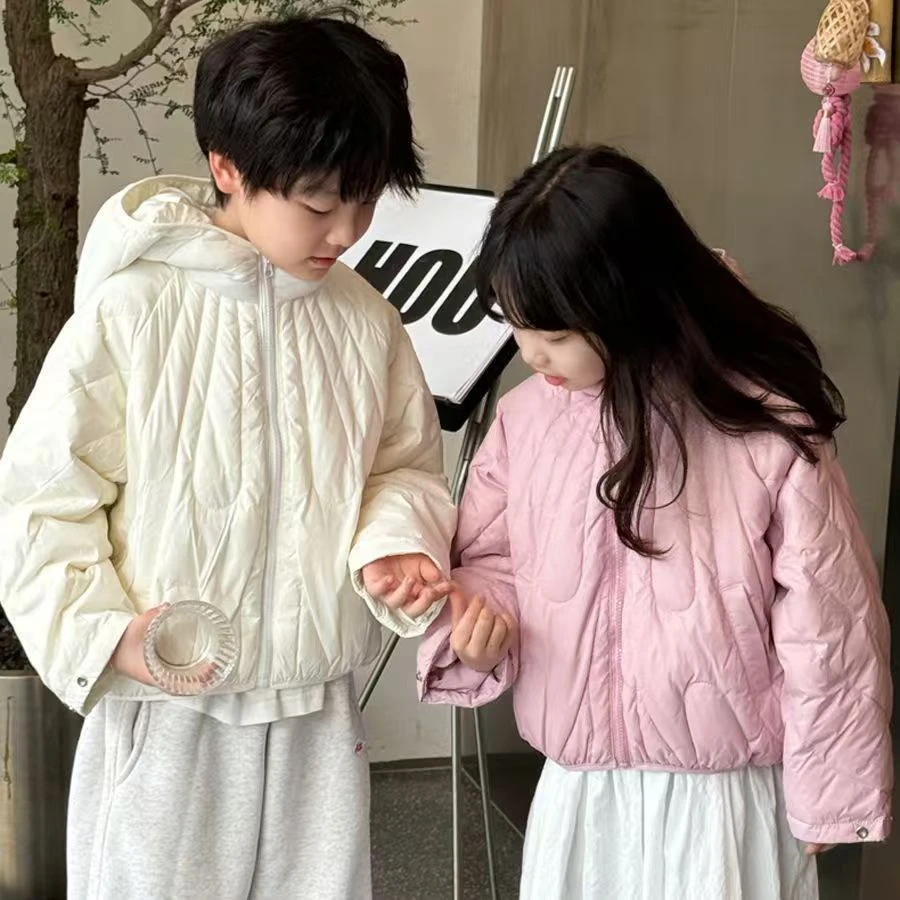 亲子装冬季防寒加厚冬装女童中大童亲子装男童时尚冬天加厚衣服