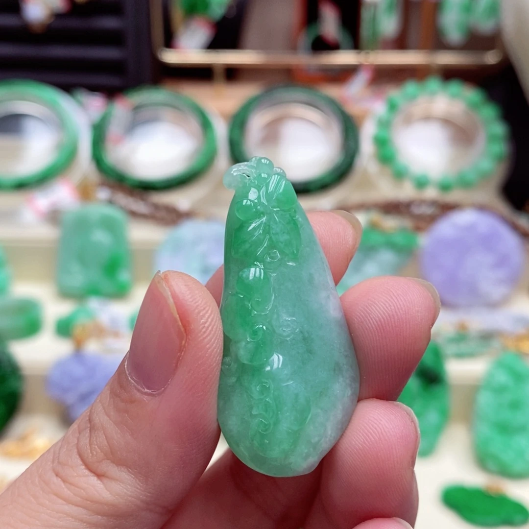 颈饰未镶嵌翡翠翡翠吊坠