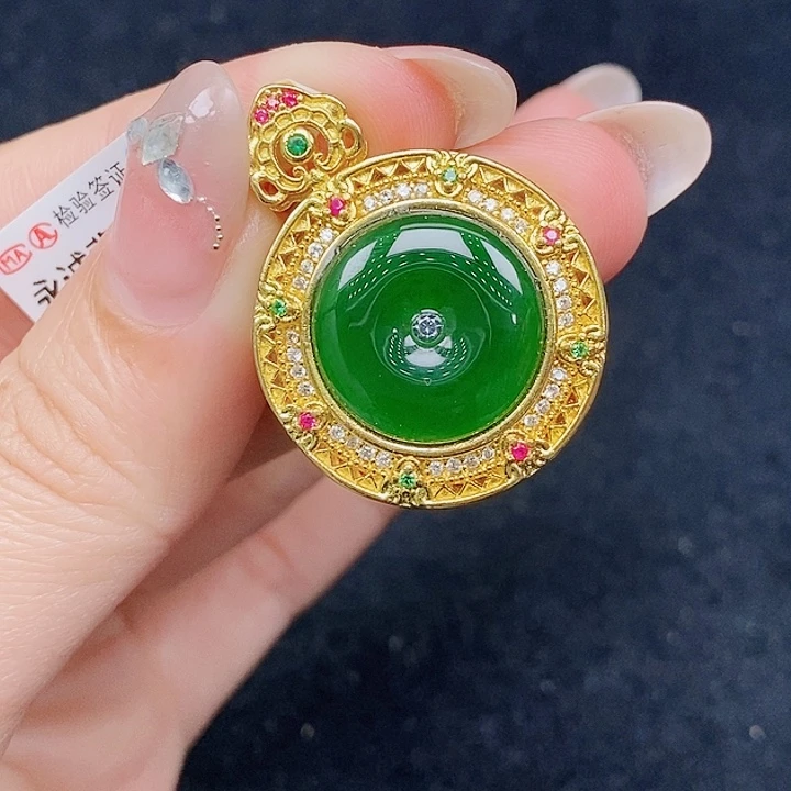 颈饰未镶嵌翡翠翡翠