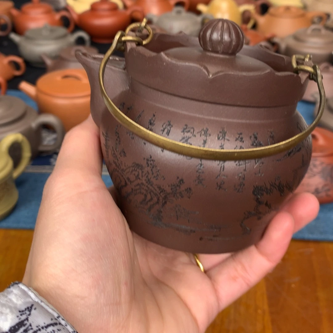 紫砂茶杯原矿紫砂