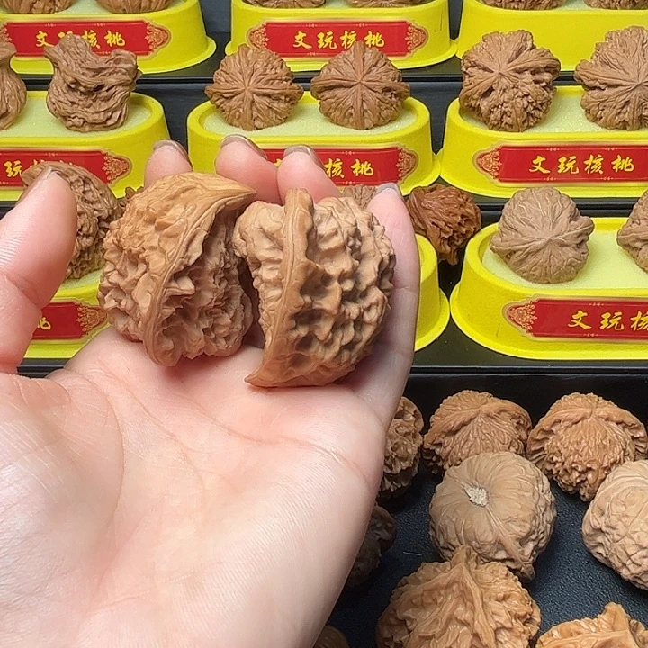 核桃48尺寸文玩核桃蛇头的