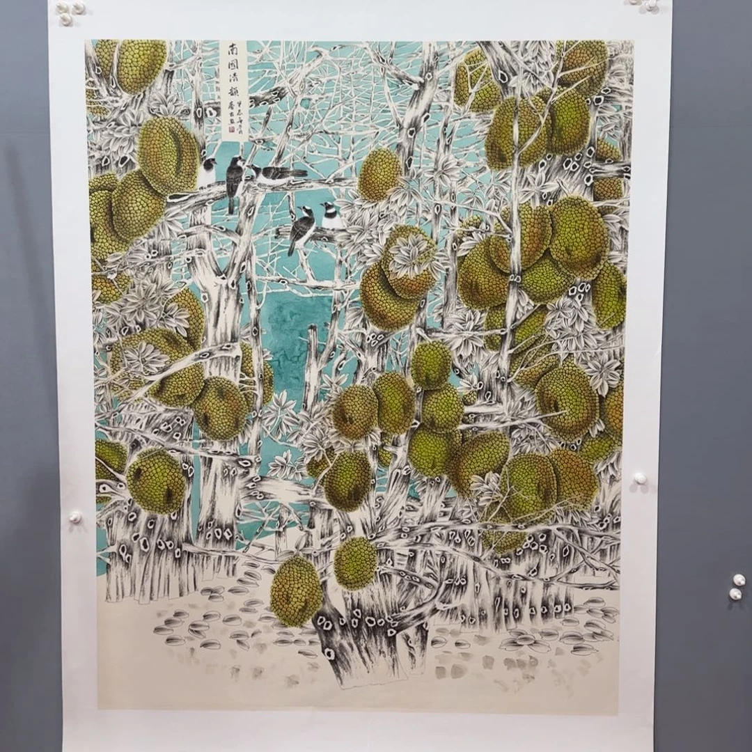 国画庆友精品作品