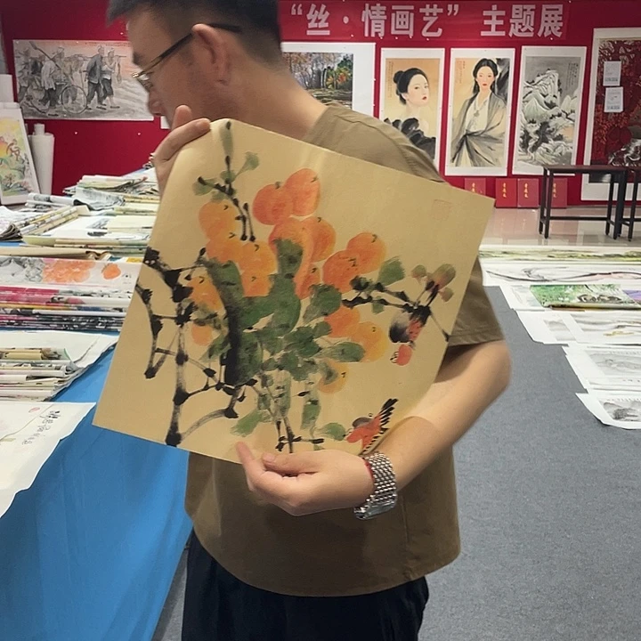 国画今天早上国画作品欣赏