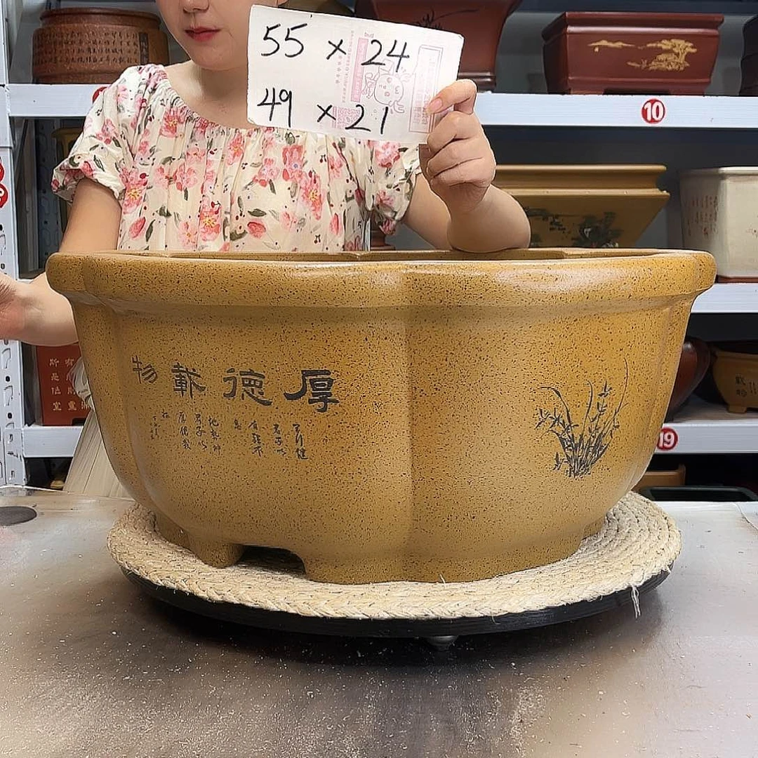 紫砂花盆紫砂花盆