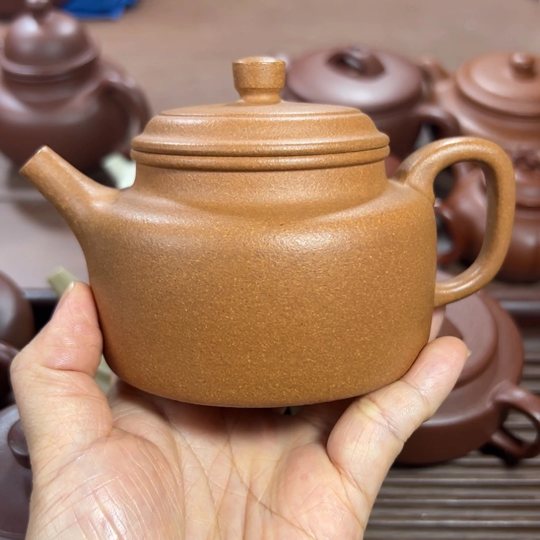 段泥茶壶黄降坡 德钟 270cc