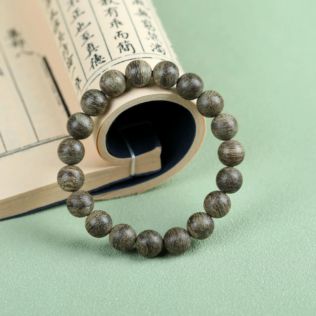 汇安金三角沉香11克11mm手串单圈 花蜜果香韵味醇厚 正区天然