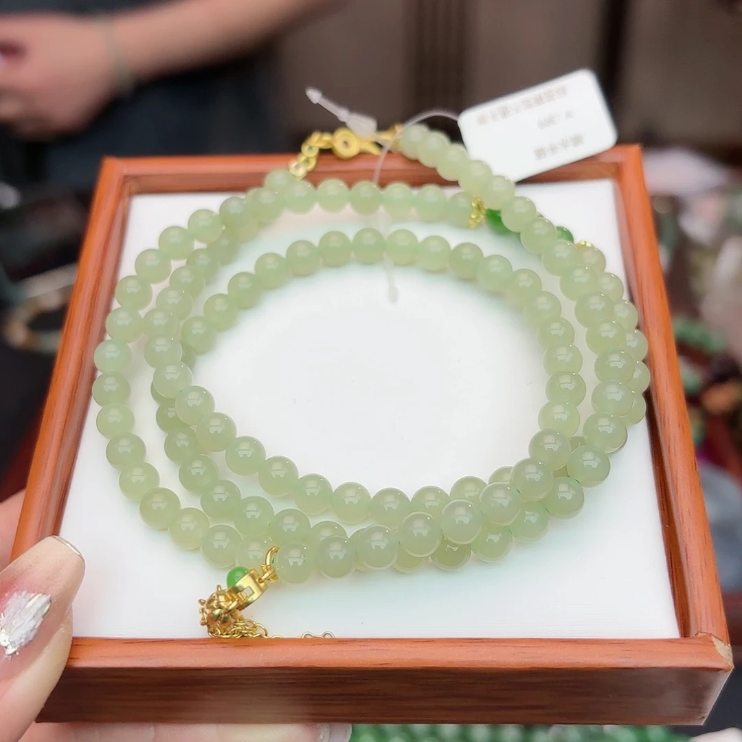 和田玉手链未镶嵌