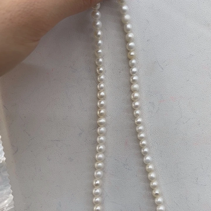 淡水珍珠未镶嵌颈饰001064