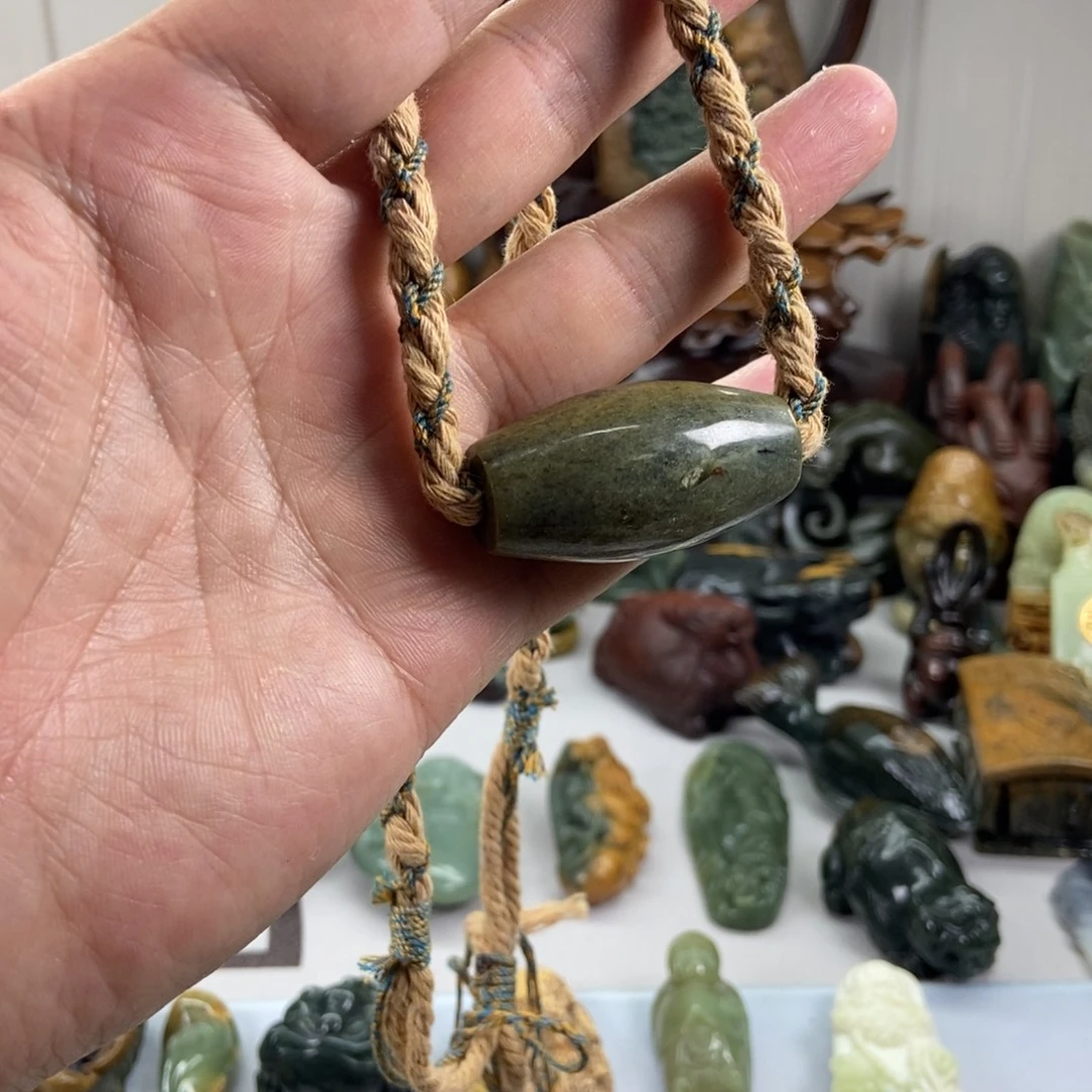 岫岩河磨玉（透闪石质玉）未镶嵌挂件