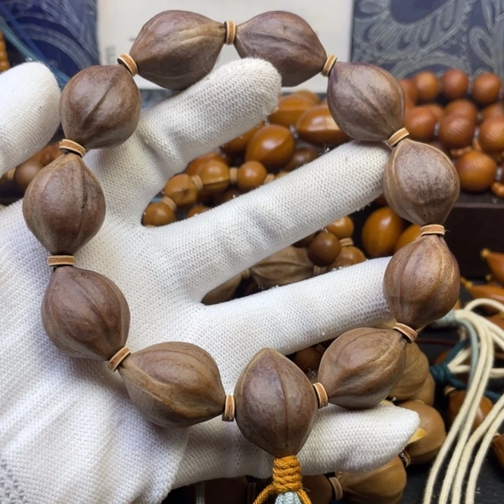 醉***壶橄榄核手串/手链，2.0紫