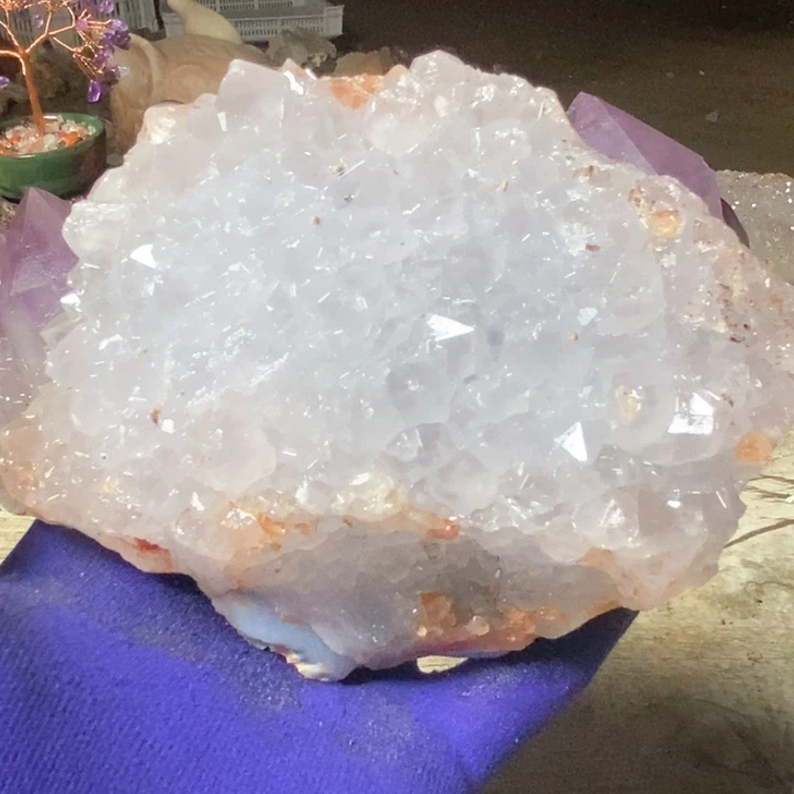 紫晶未镶嵌大型摆件（非配饰）