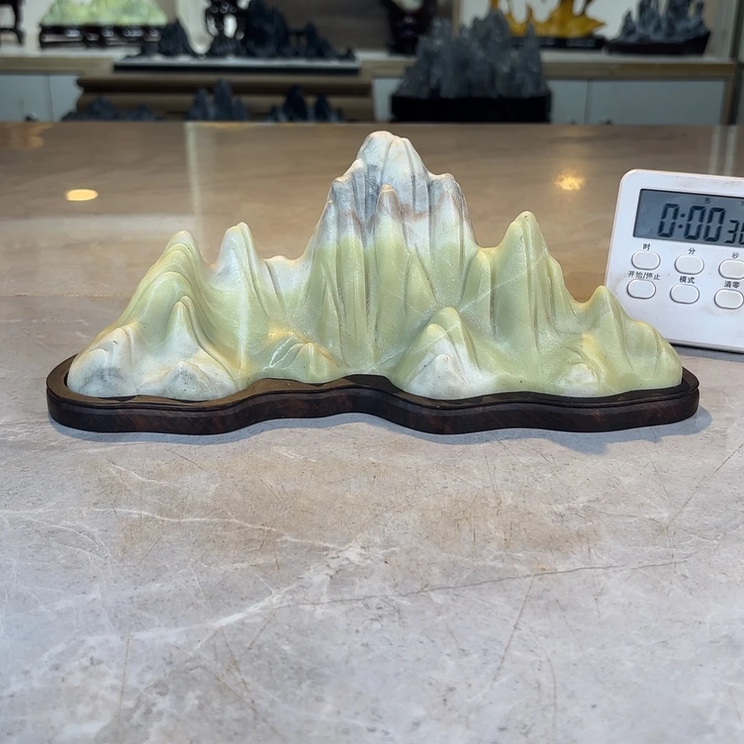 谦***之陶灵璧石手工雕刻奇石摆件