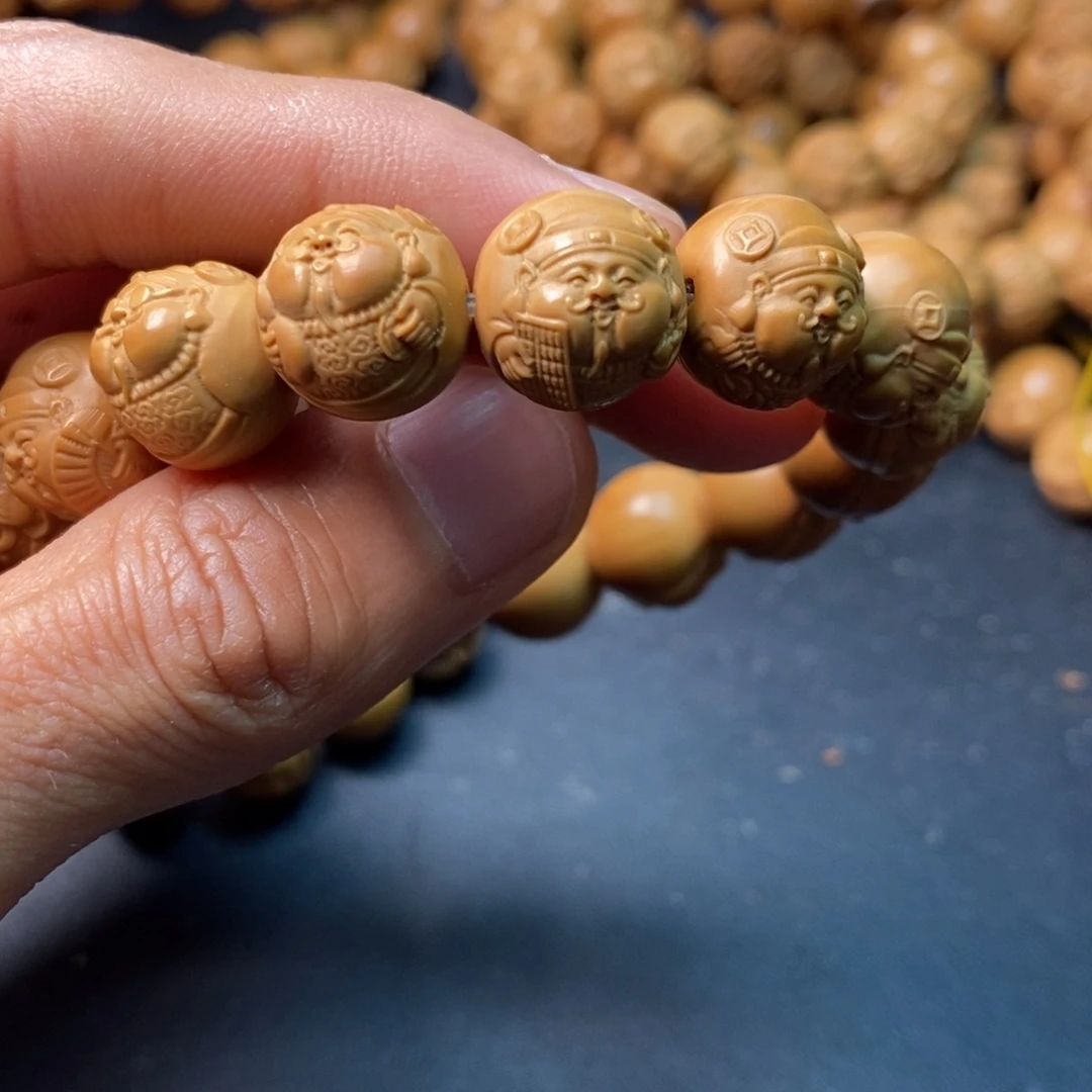 猴头核桃吊坠新款横财神