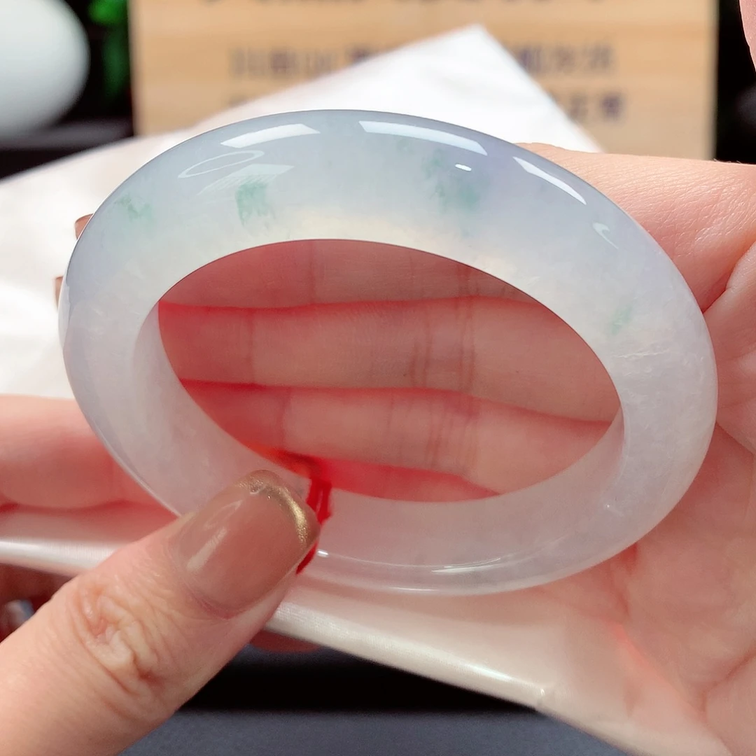 未镶嵌手镯翡翠天然a货翡翠