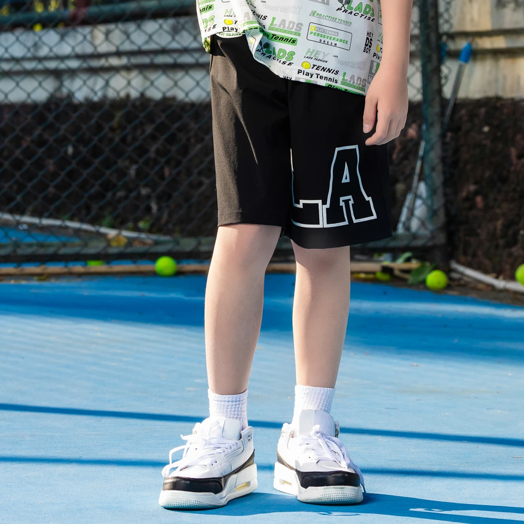 男生女生男大童时尚休闲中裤NPXBJ24037B