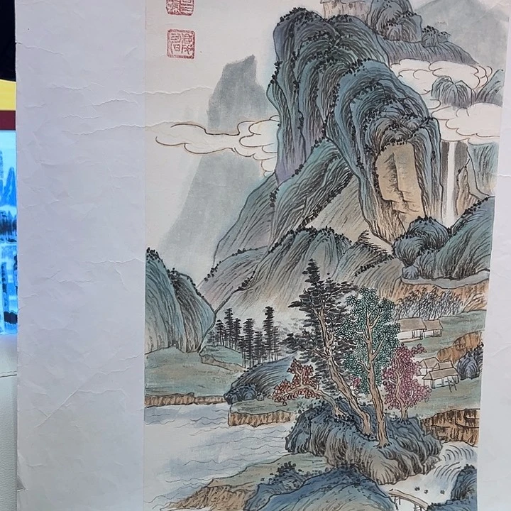 国画孔庆旭去伪存真！