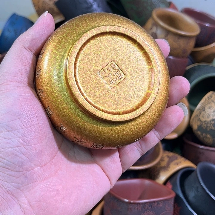 茶杯紫砂全手工紫砂主人杯