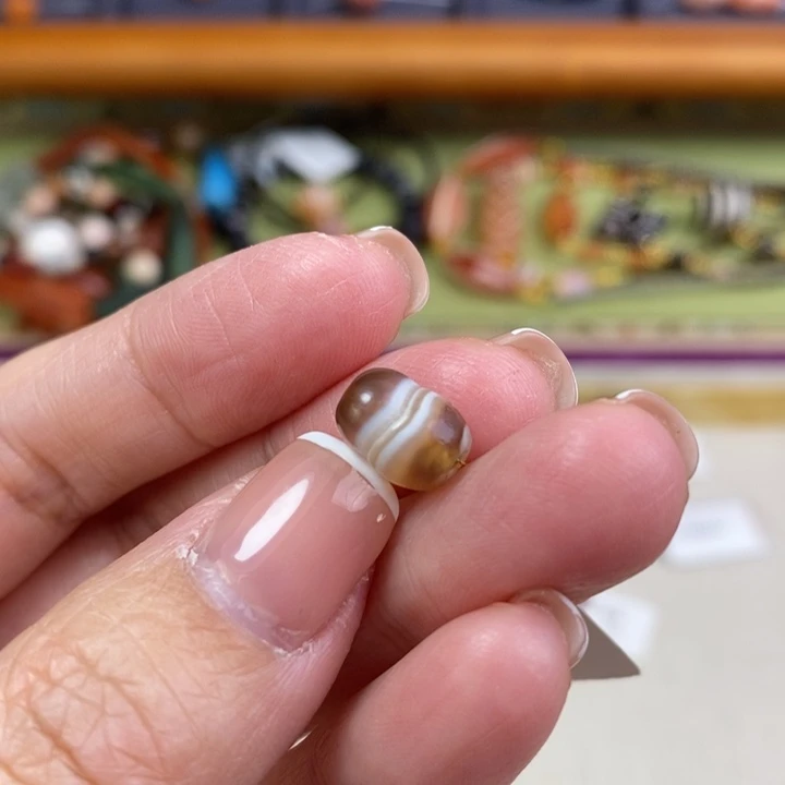 玛瑙/玉髓单珠未镶嵌