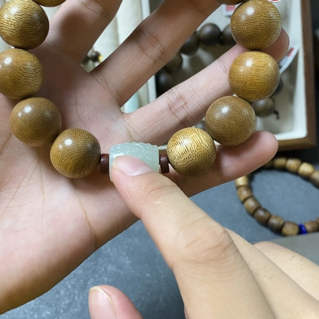 手串沉香白棋楠沉香木手串