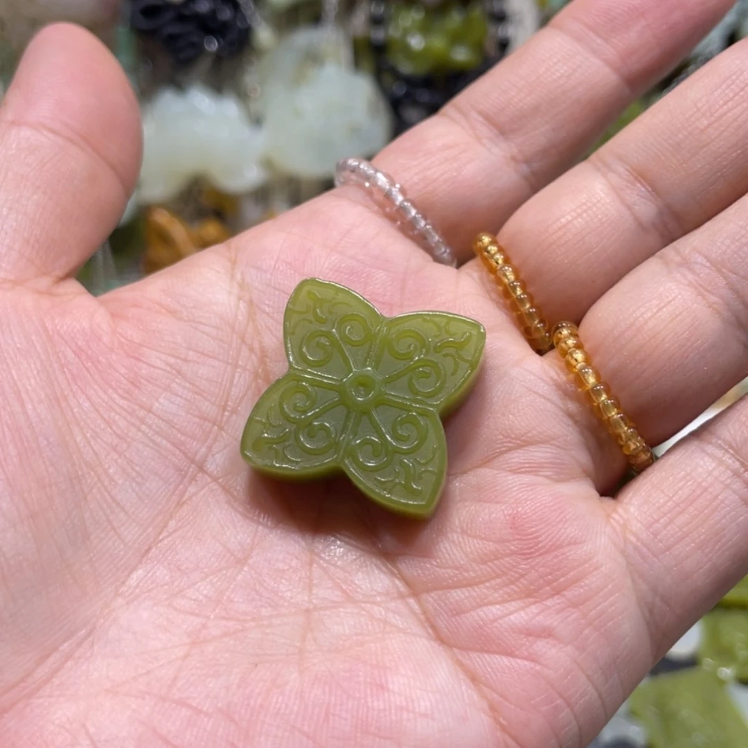 【闪购商品】岫玉颈饰未镶嵌49吊坠