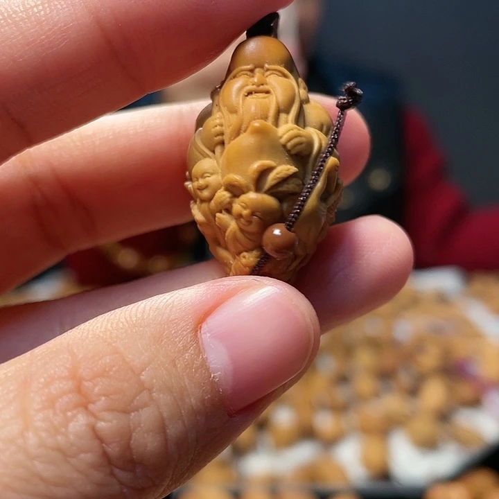 橄榄核吊坠橄榄核