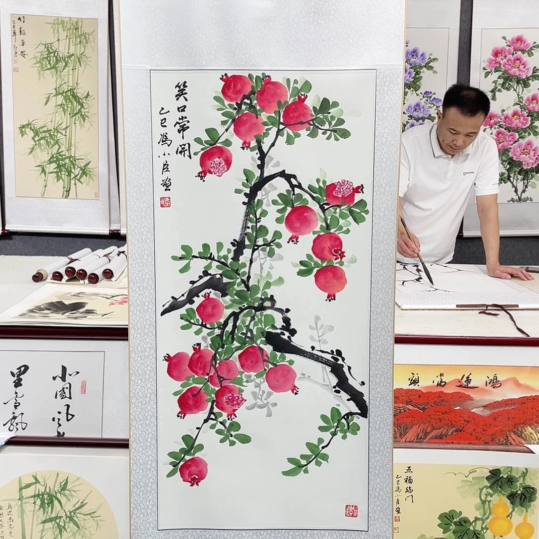 国画手绘作品手绘作品