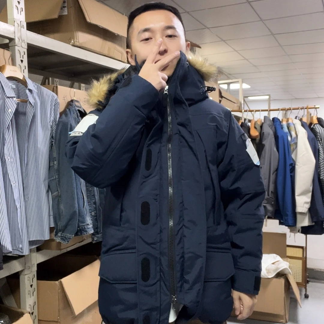 极地款藏青色xl码