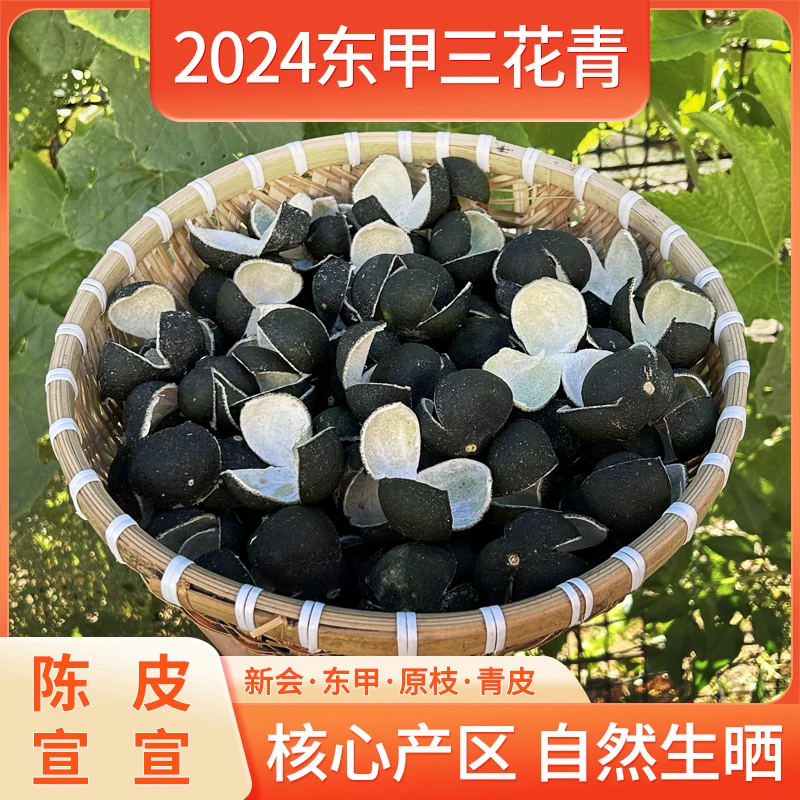 新会2024东甲原枝三花青小青皮茶饮-500g罐装