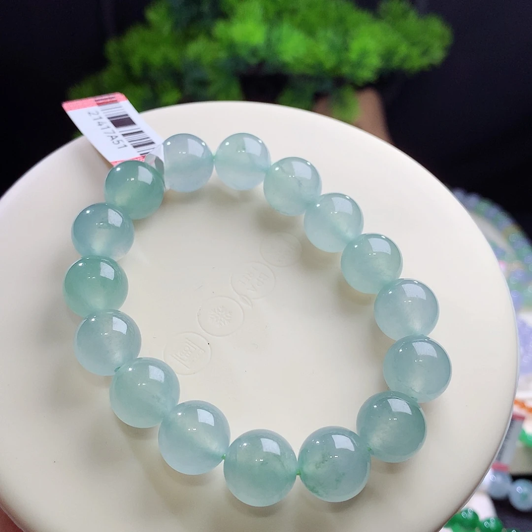 未镶嵌手串翡翠卡12mm