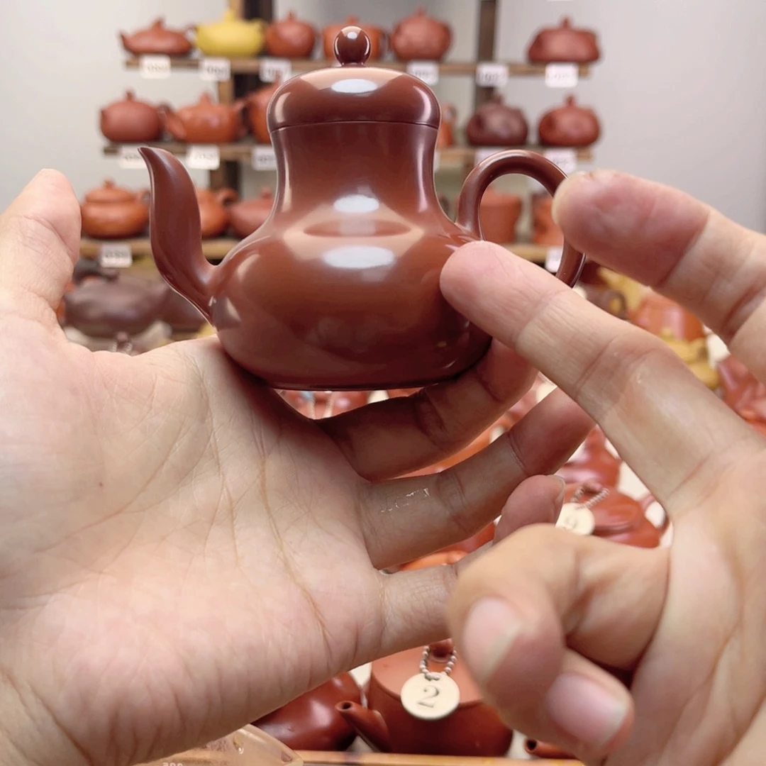 紫砂茶壶思婷鼓120ml