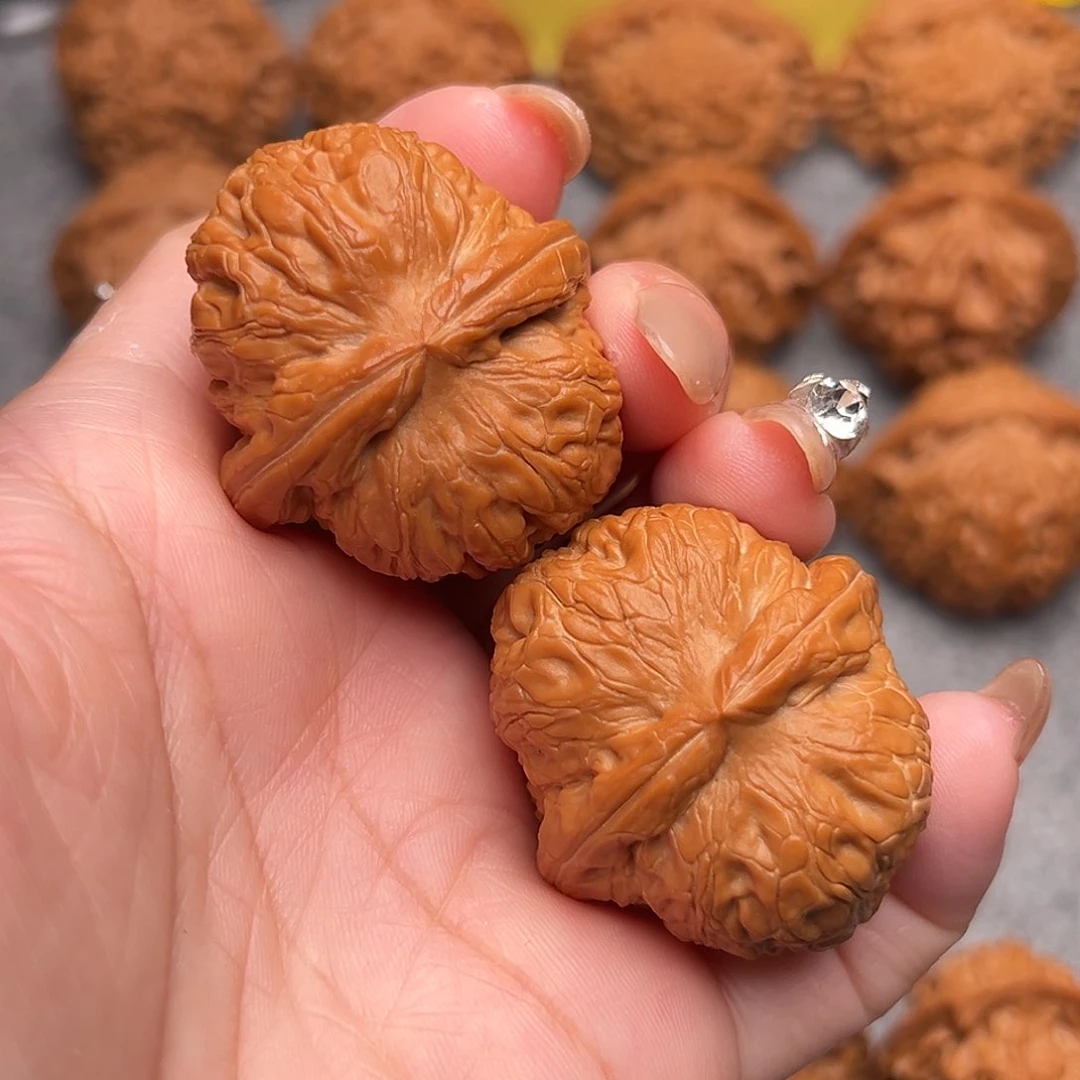 把件文玩核桃精品元宝39+全品