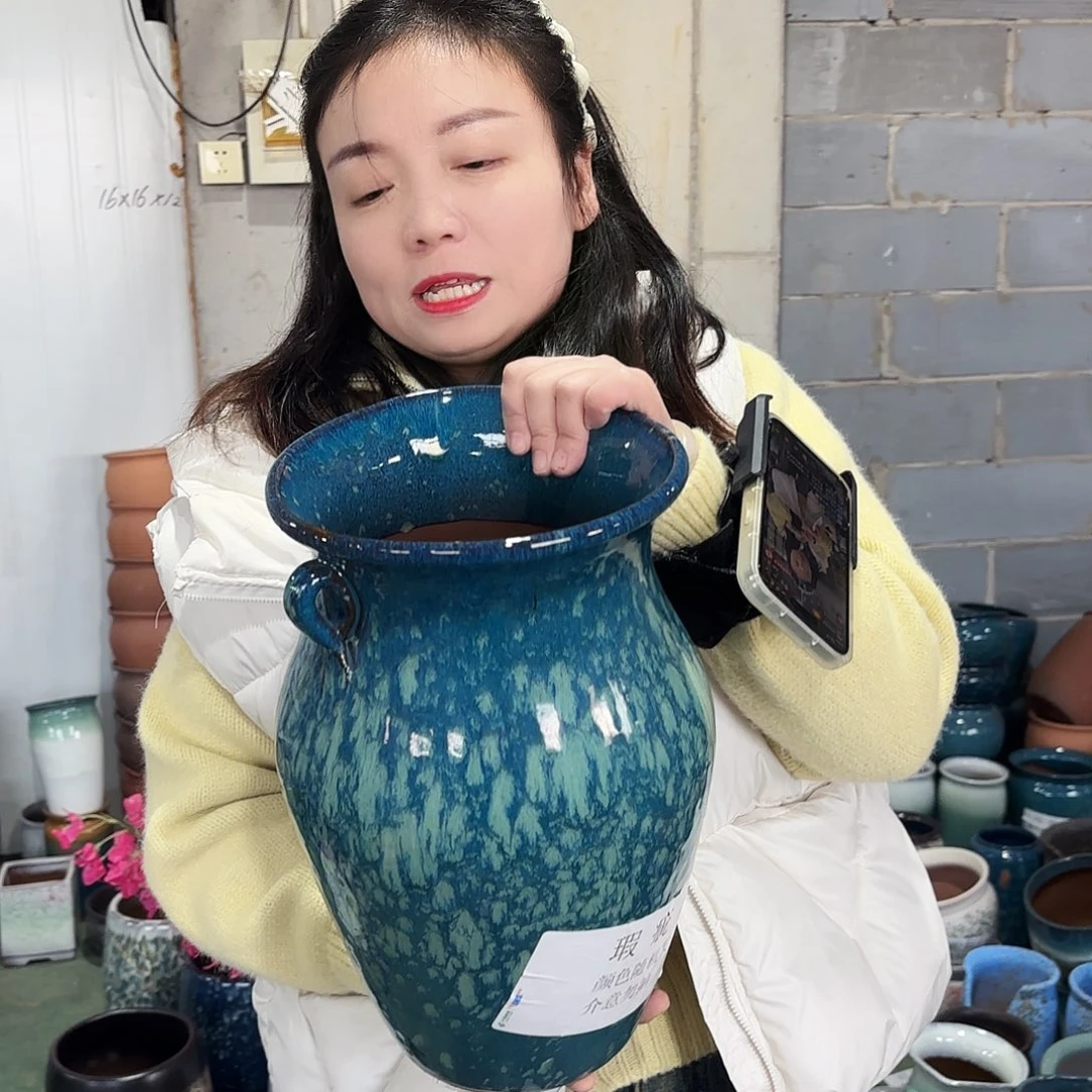 瑕疵一个高32/20红陶