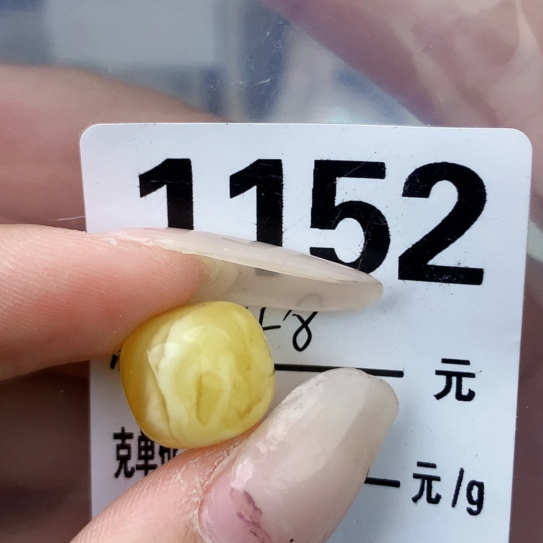 琥珀未镶嵌珠宝奇石13.4×12植物