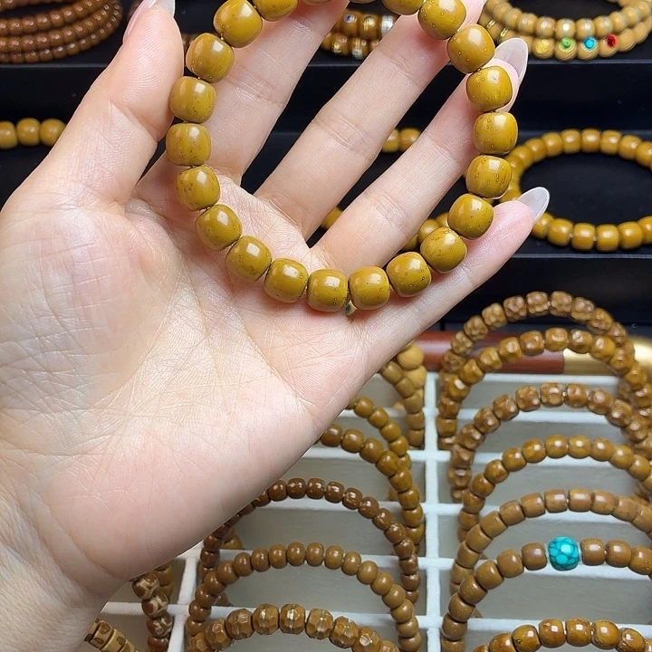 ****楊手串紫金鼠实心鼠老型10