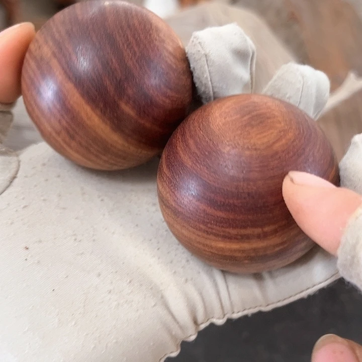 木太行鸡翅木手球