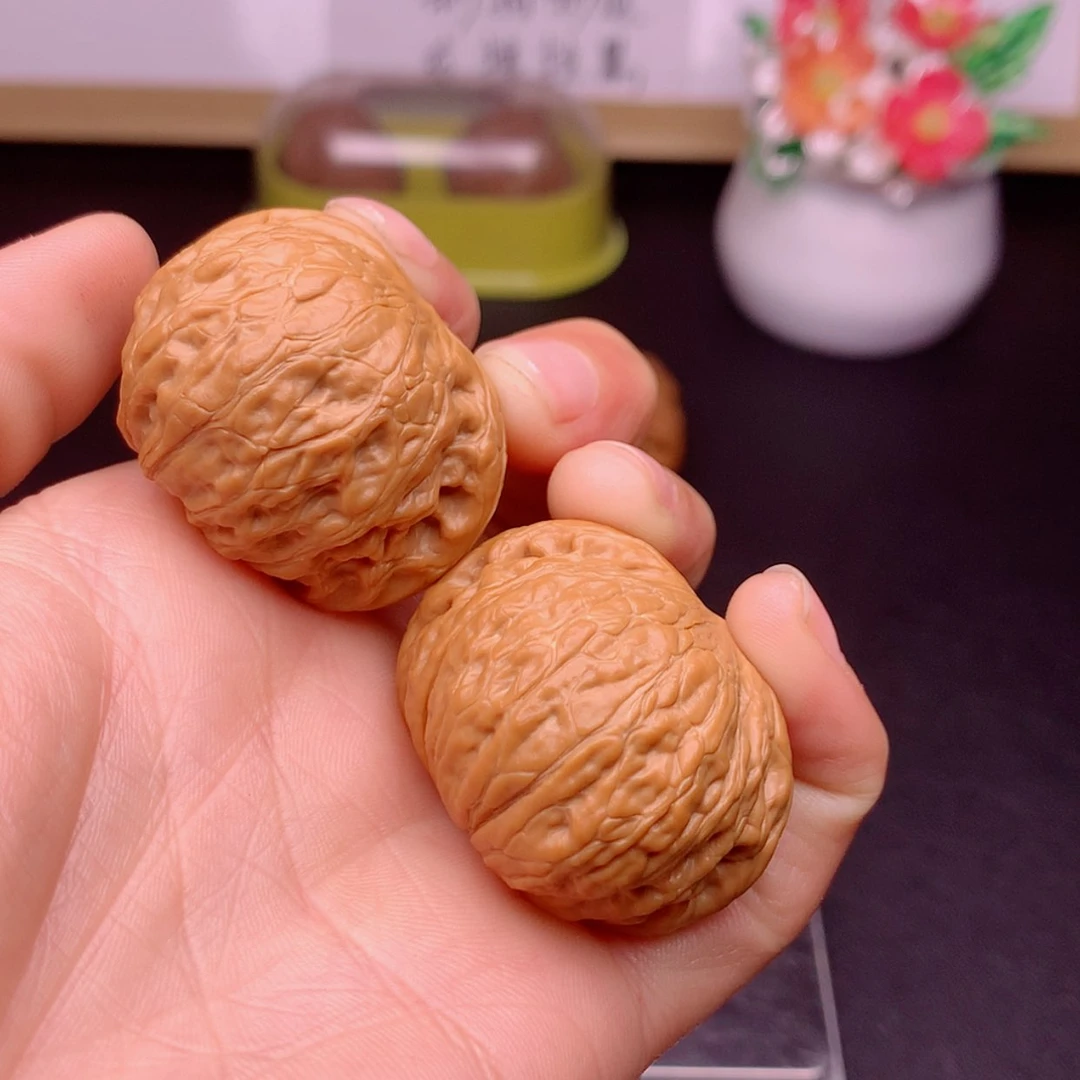 【闪购商品】文玩核桃把件铁锤39微修