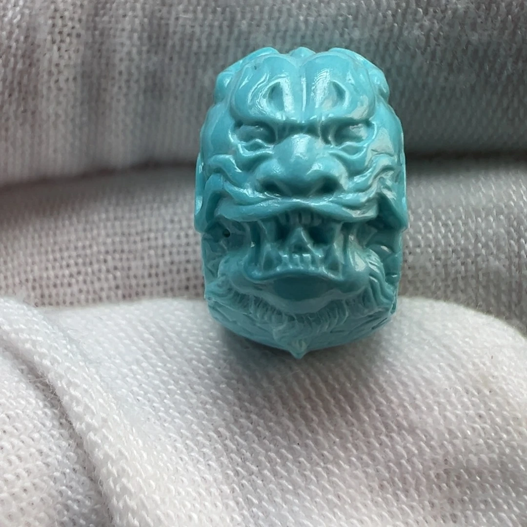 绿松石未镶嵌配饰15×9.3