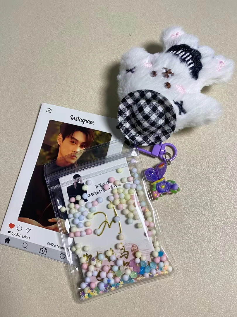 顺恨小狗毛绒公仔包包装饰