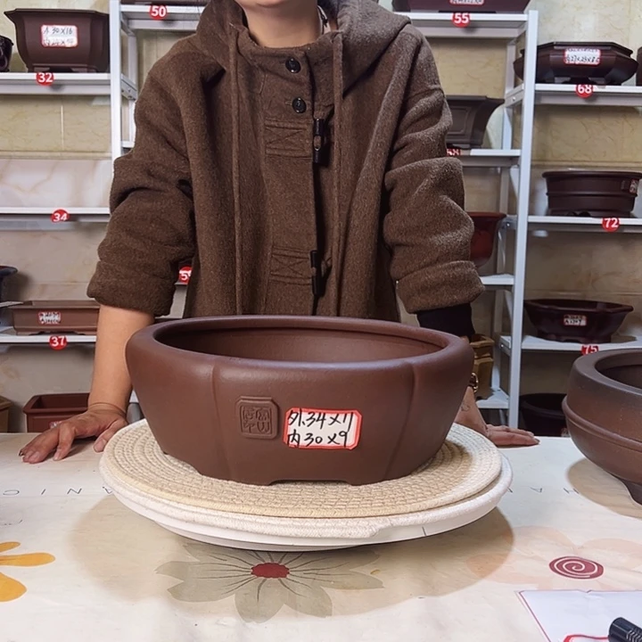 紫砂花盆紫砂花盆