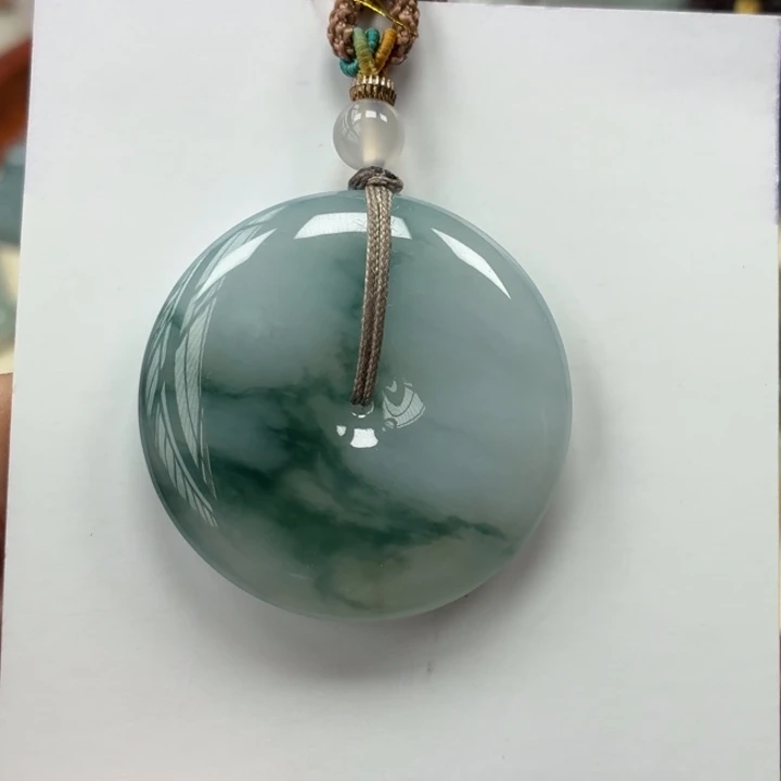 翡翠未镶嵌颈饰天然翡翠a货